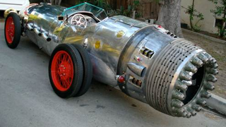 Awesome Rocket Car Doesn't Have Rocket, Does Sport Duallies